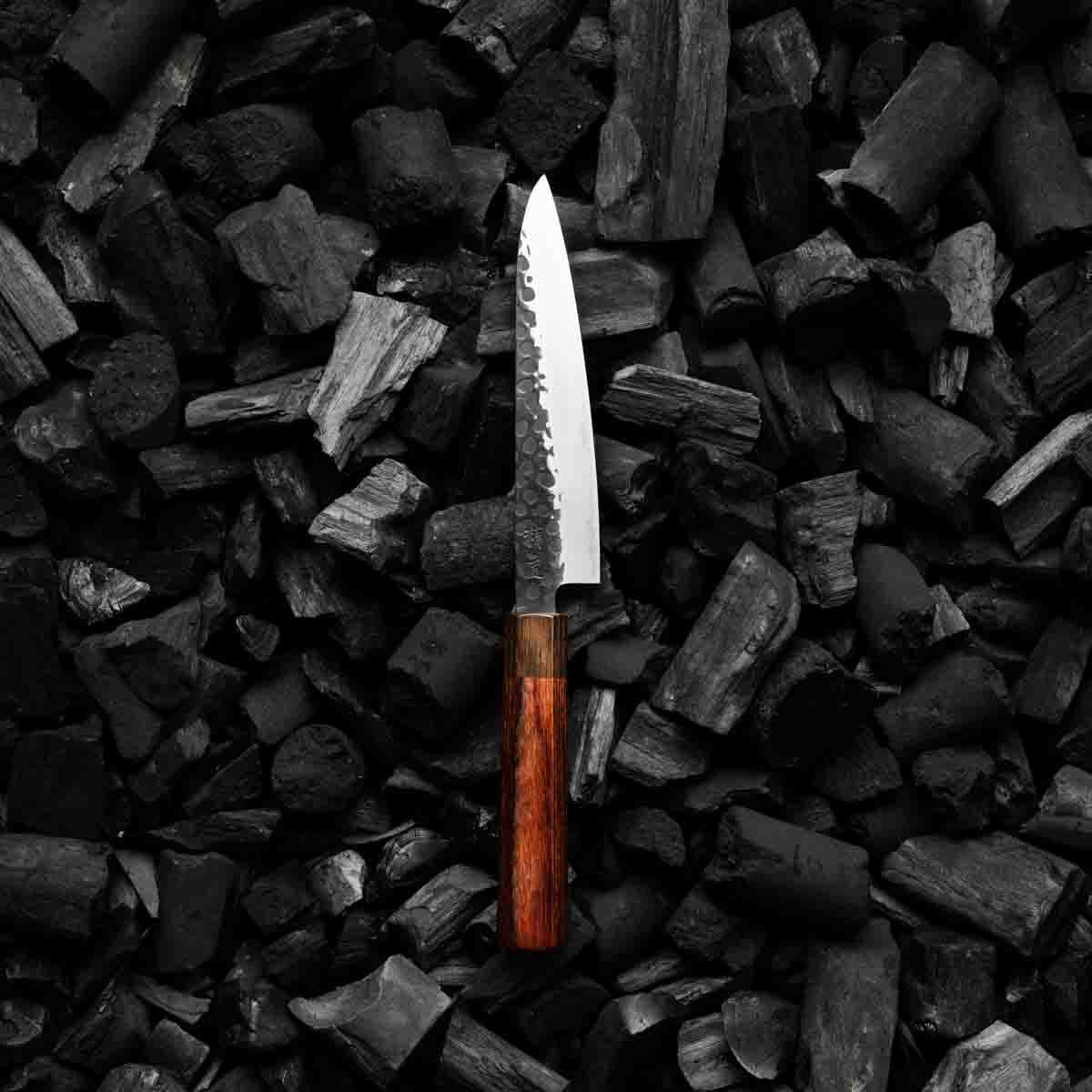 Seido Ginsan Kurouchi Tsuchime Petty 135mm