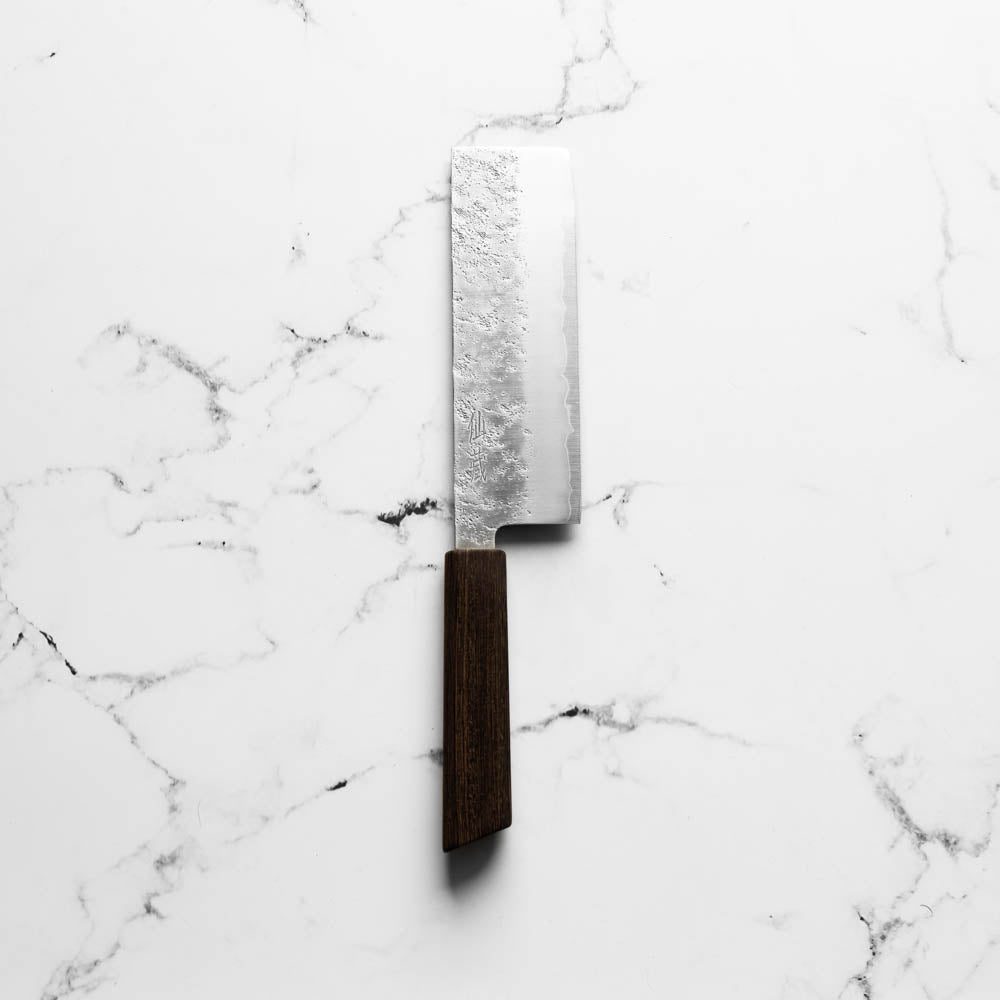 Senzo Retro Ginsan Nakiri 167mm