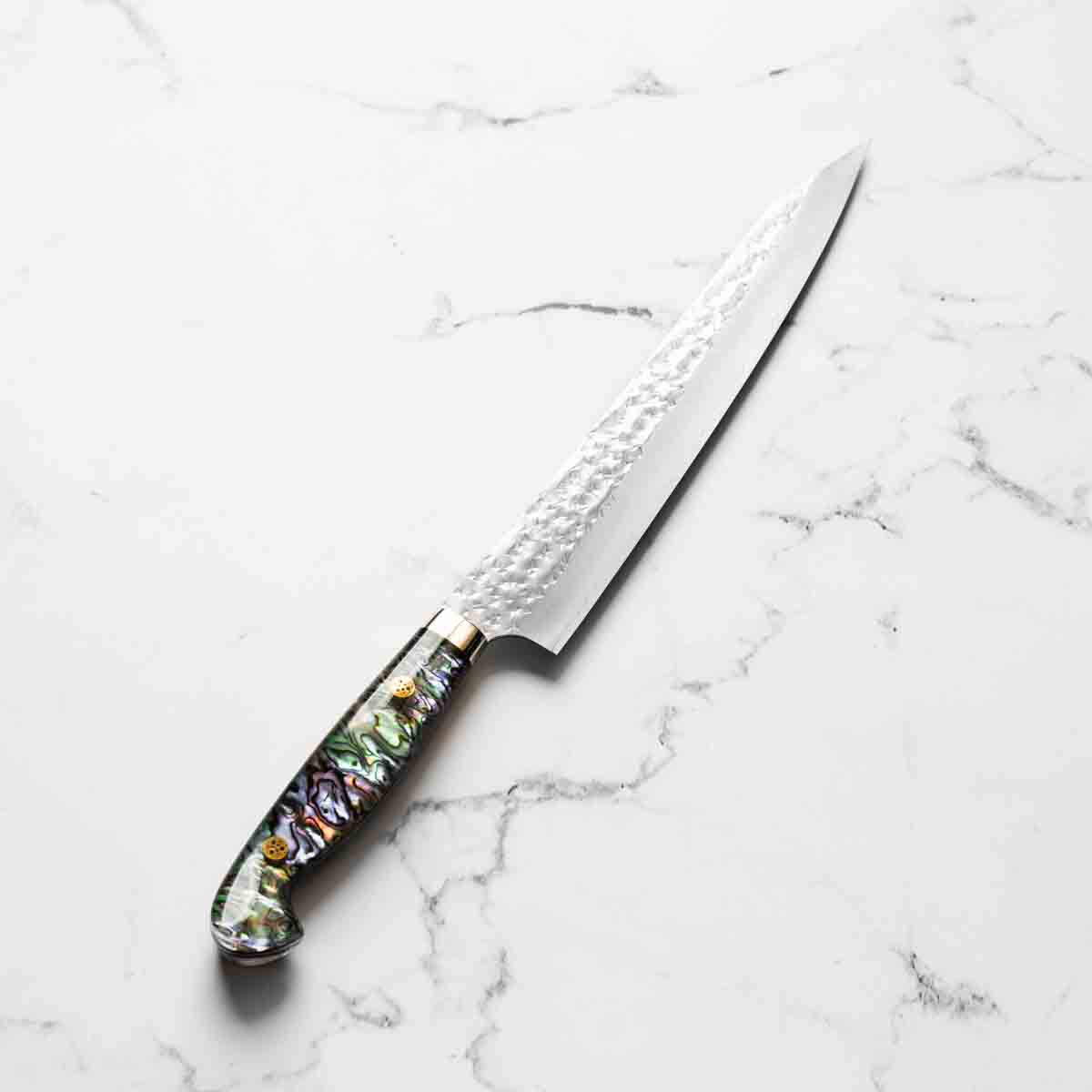 Yu Kurosaki SG2 Senko-Ei Sujihiki 240mm - Western Resin Handle