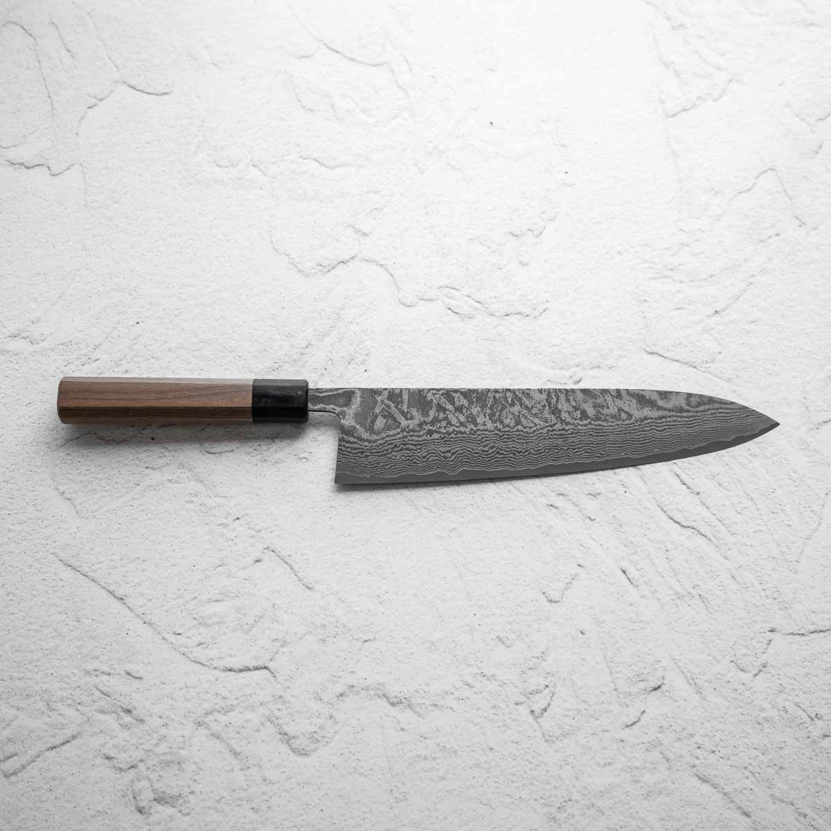 Shiro Kamo SG2 Black Damascus Gyuto 240mm