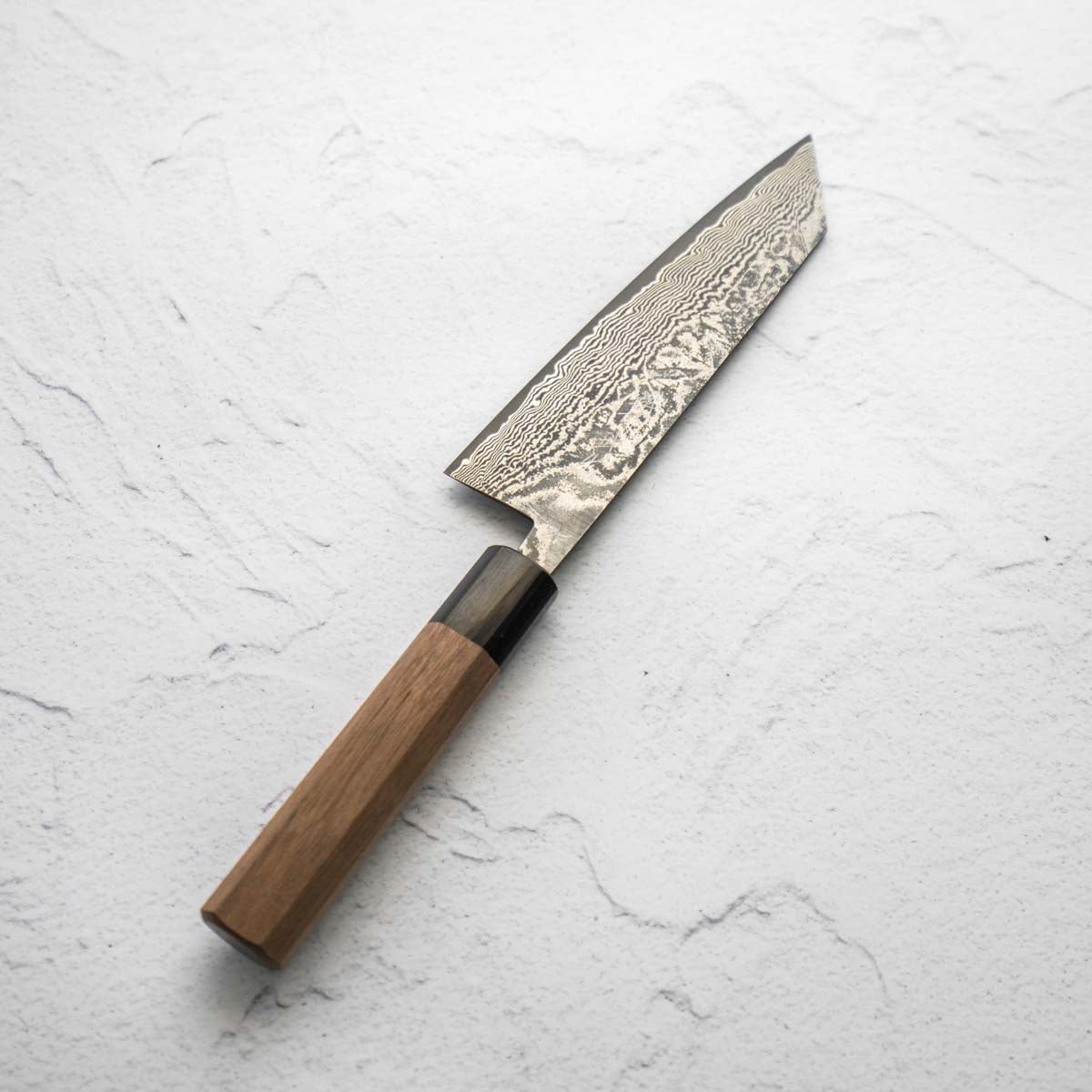 Shiro Kamo SG2 Black Damascus Bunka 165mm