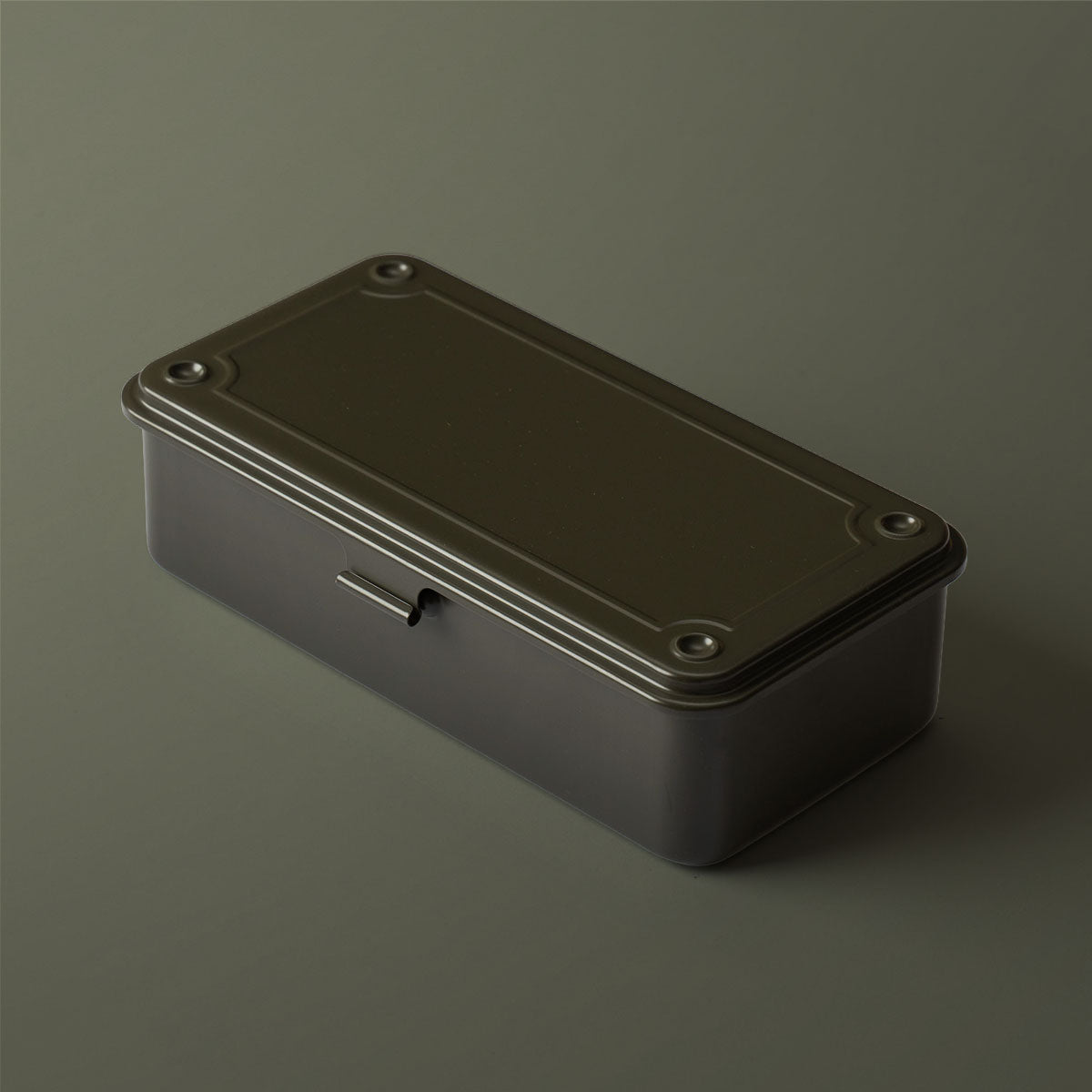茶 toyoS TOYO Trunk Shape Toolbox T-190MG (Moss Green) – Chef's Edge