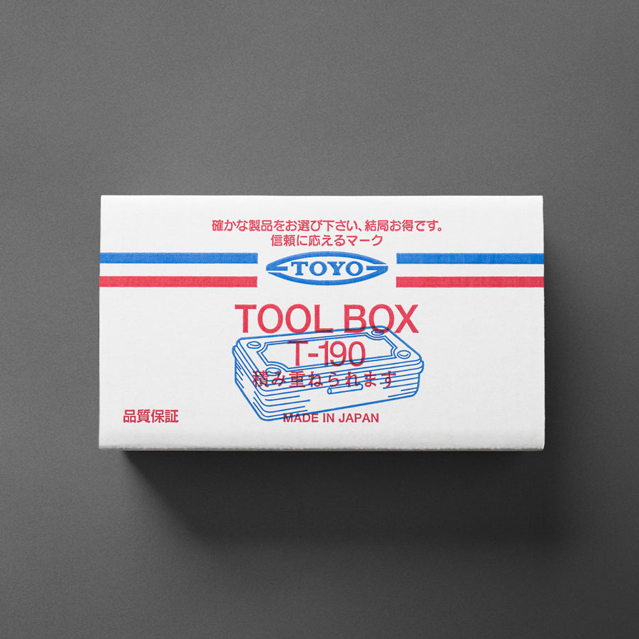 TOYO Trunk Shape Toolbox T-190 BK (Black)