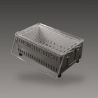 Green Life - Tabletop BBQ Grill Double Walled Liftable Grill - Grey