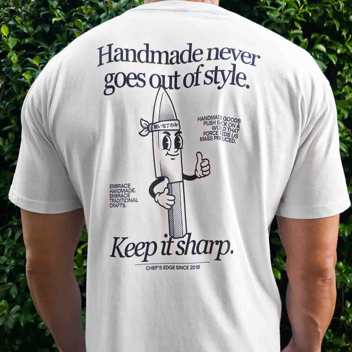 Chefs Edge 'Handmade' T-Shirt - Pre-Order - Delivery Late March