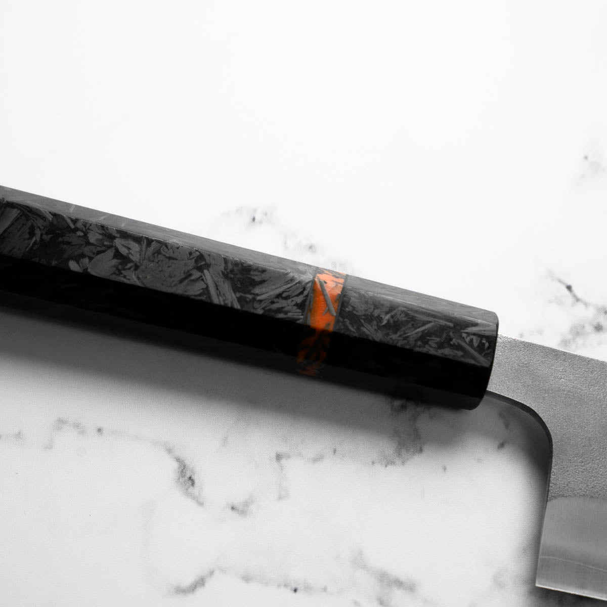 Yoshikane (Hatsukokoro) SKD Nashiji Kiritsuke 210mm - Carbon Fibre
