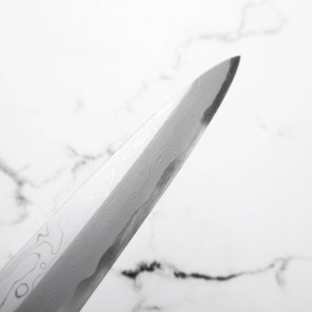 Yamawaki Hamono Nakagawa Satoshi Blue 1 Damascus Yanagiba 360mm