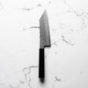 Nigara Hamono VG10 Tsuchime Damascus Bunka 165mm - Ebony