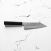 Nigara Hamono VG10 Tsuchime Damascus Bunka 165mm - Ebony