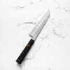 Tsunehisa White 2 Stainless Clad Tsuchime Bunka 165mm - Carbon Fibre