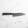Hatsukokoro SLD Kurouchi Damascus Kiritsuke Gyuto 210 - Maple Turquoise