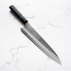 Yoshikane (Hatsukokoro) SKD Nashiji Gyuto 240mm - Ebony Turquoise