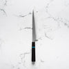 Yoshikane (Hatsukokoro) SKD Nashiji Sujihiki 240mm - Ebony Turquoise