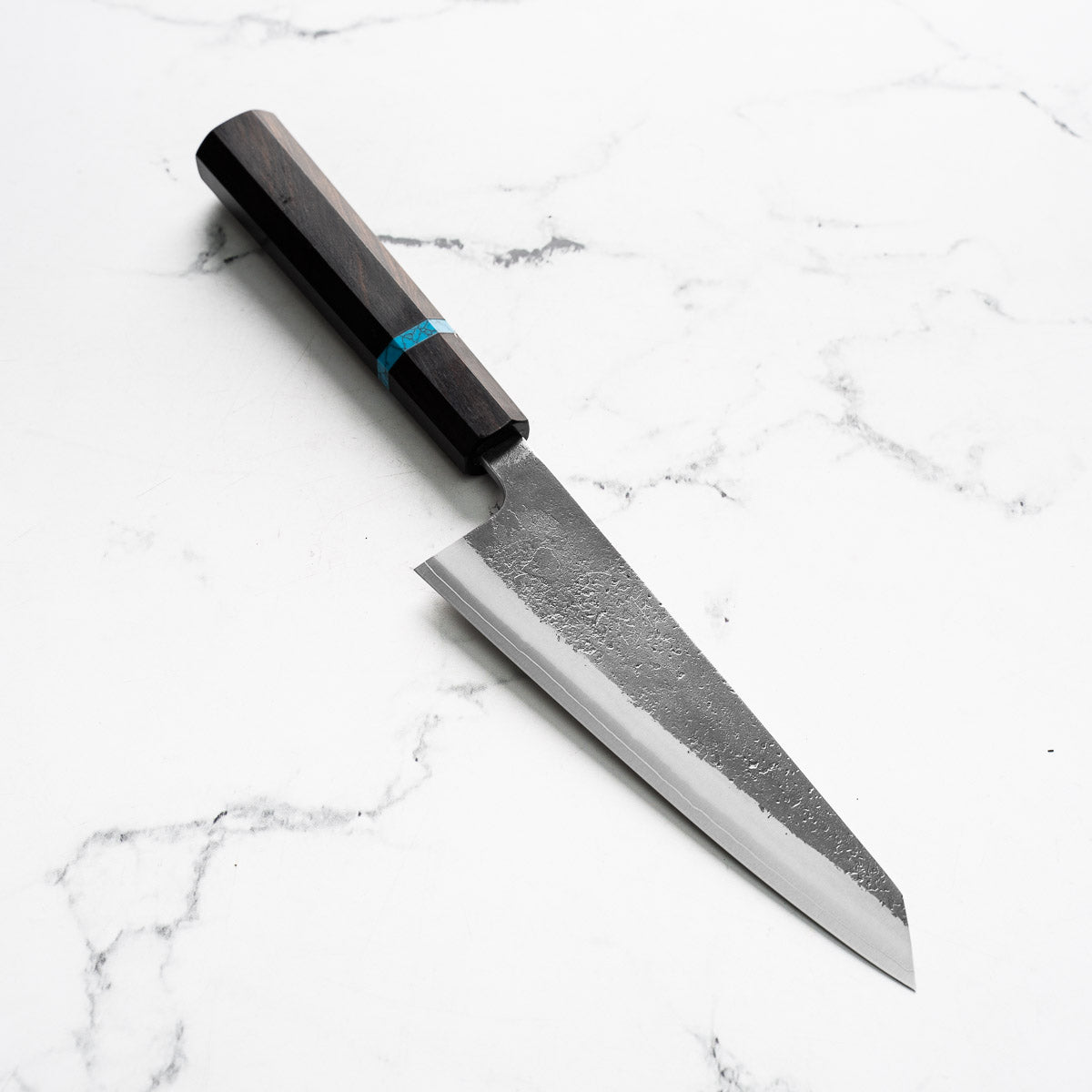Yoshikane Hamono SKD Nashiji Honesuki 150mm - Ebony Turquoise