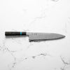 Hatsukokoro Blue 1 Damascus Gyuto 240mm - Turquoise