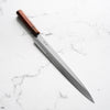 Touroku Sakai x Shimizu White 2 Yanagiba 300mm - Siamese Rosewood and Blonde