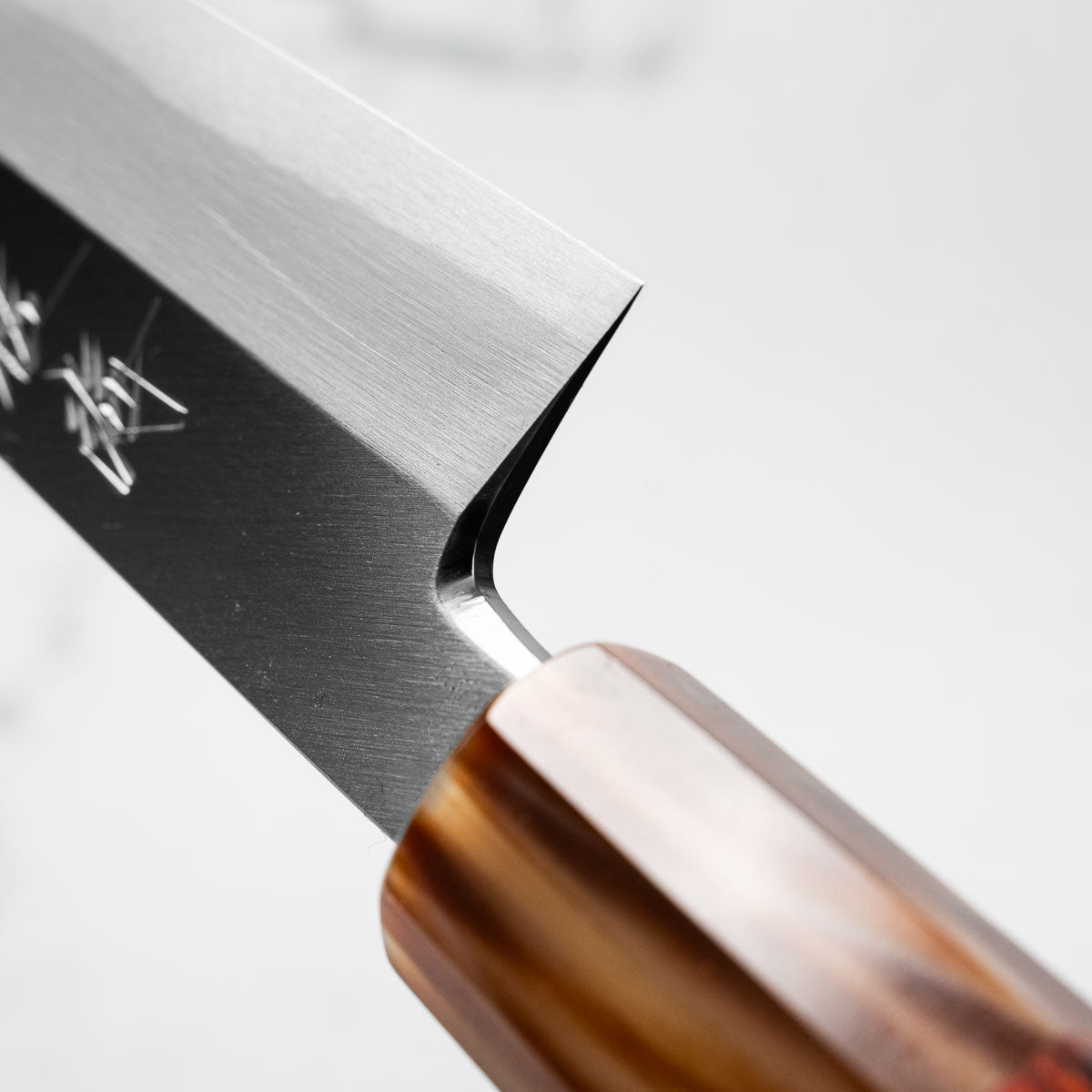 Touroku Sakai x Shimizu White 2 Yanagiba 300mm - Siamese Rosewood and Blonde