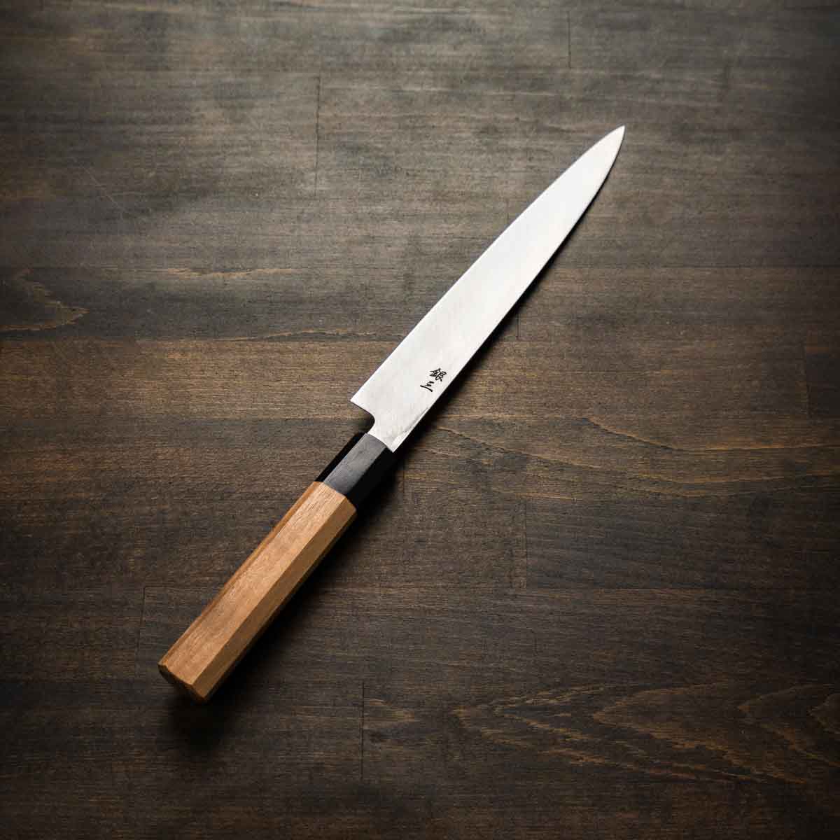 Nakagawa x Kikumori Ginsan Tsuchime Yanagiba 210mm