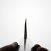 Hatsukokoro Yauji Blue 2 Damascus Deba 165mm - Ebony