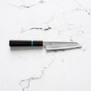 Sakai Kikumori "Choyo" Blue 1 Kiritsuke Petty 135mm - Ebony Turquoise