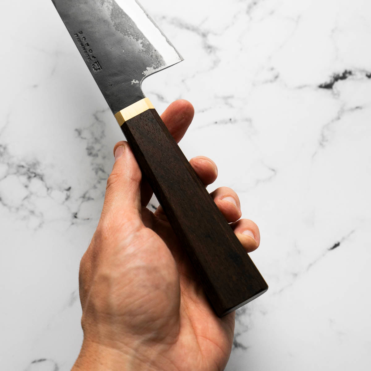 Blenheim Forge Stainless Clad Santoku