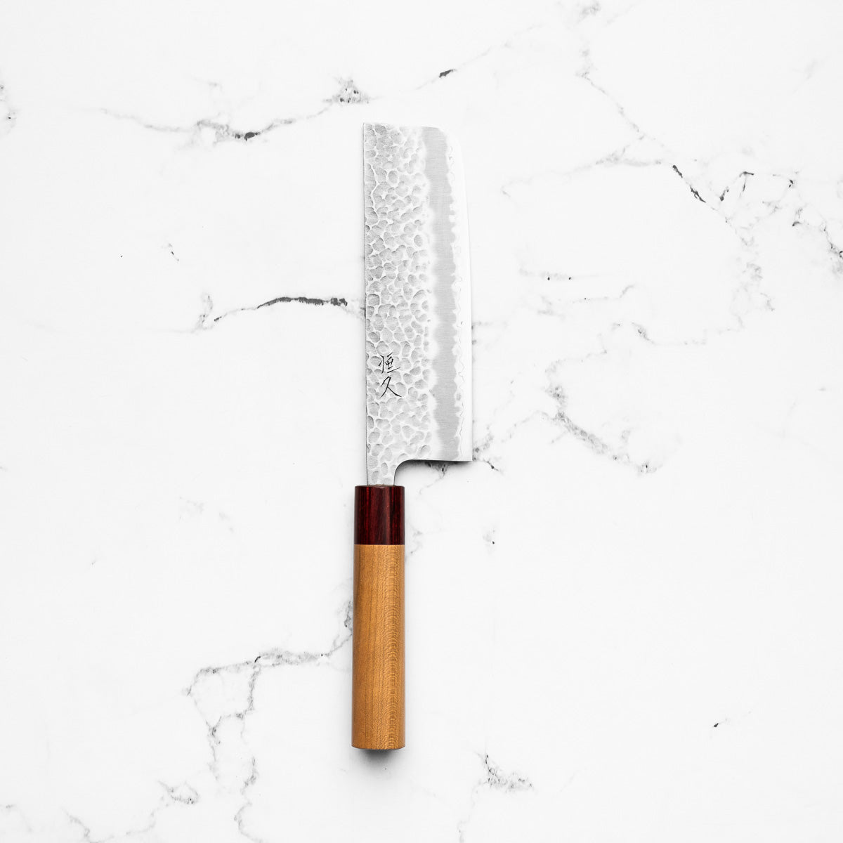 Tsunehisa Blue Super Tsuchime Nakiri 165mm - Cherry