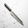 Nigara Hamono Blue Super Tsuchime Kiritsuke Sujihiki 255mm - Ebony