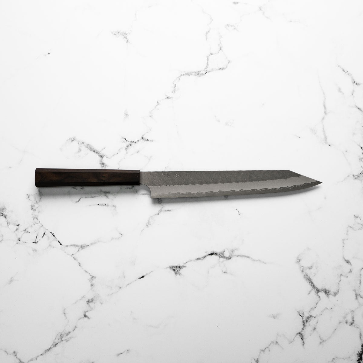 Nigara Hamono Blue Super Tsuchime Kiritsuke Sujihiki 255mm - Ebony