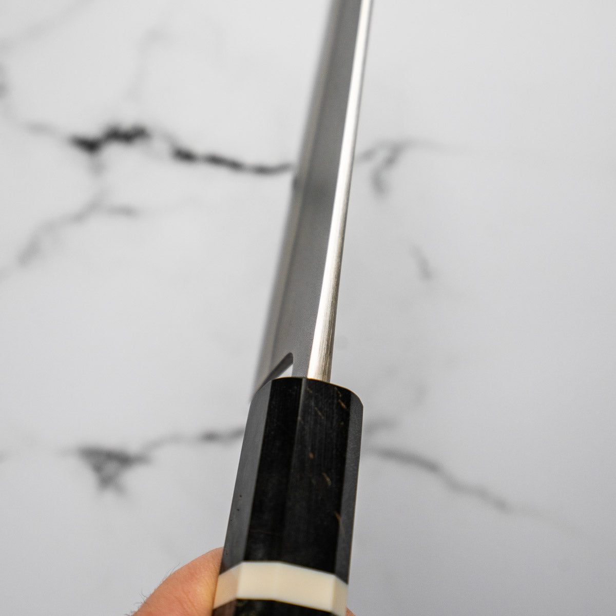 Yoshikane (Hatsukokoro) White 2 Nashiji Bunka 165mm - Maple