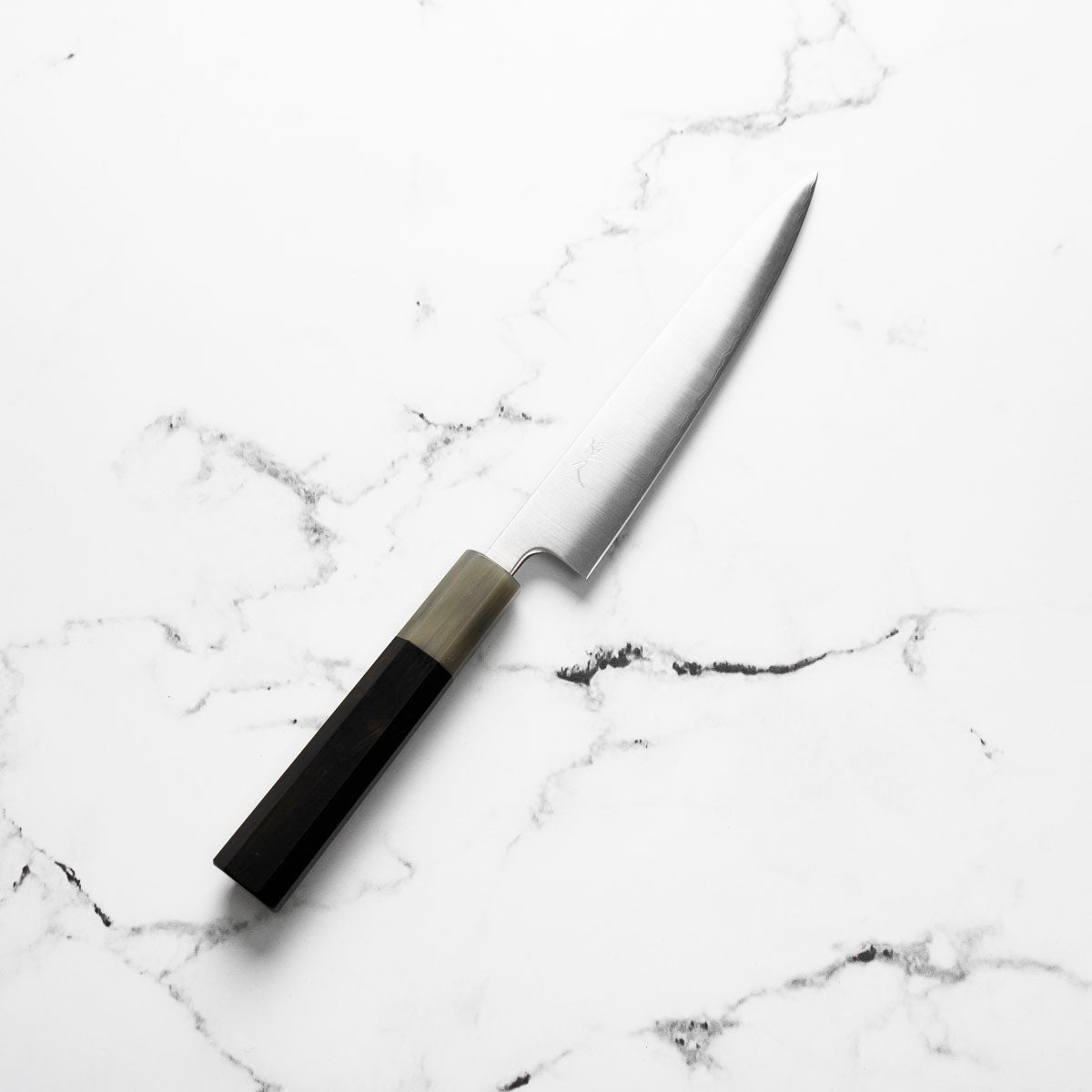Tsunehisa Migaki Blue Super Petty 135mm - Ebony & Blonde