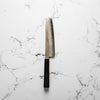 Hatsukokoro Hayabusa Blue 2 Rainbow Damascus Gyuto 210mm - Ebony