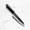 Shigeki Tanaka Blue 2 Stainless Clad Kurouchi Santoku 180mm
