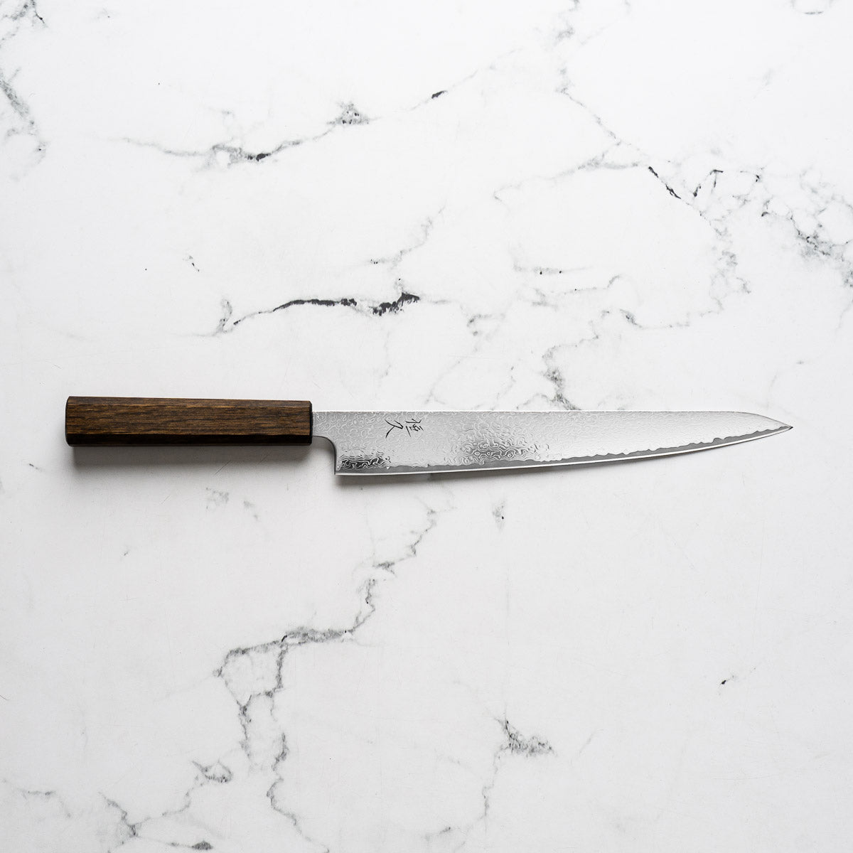 Tsunehisa VG10 Damascus Polished Sujihiki 240mm