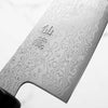 Senzo Black VG10 Damascus Small Santoku 143mm