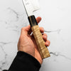 Nakagawa (Hatsukokoro) Blue 1 Migaki Gyuto 240mm - Double Blonde