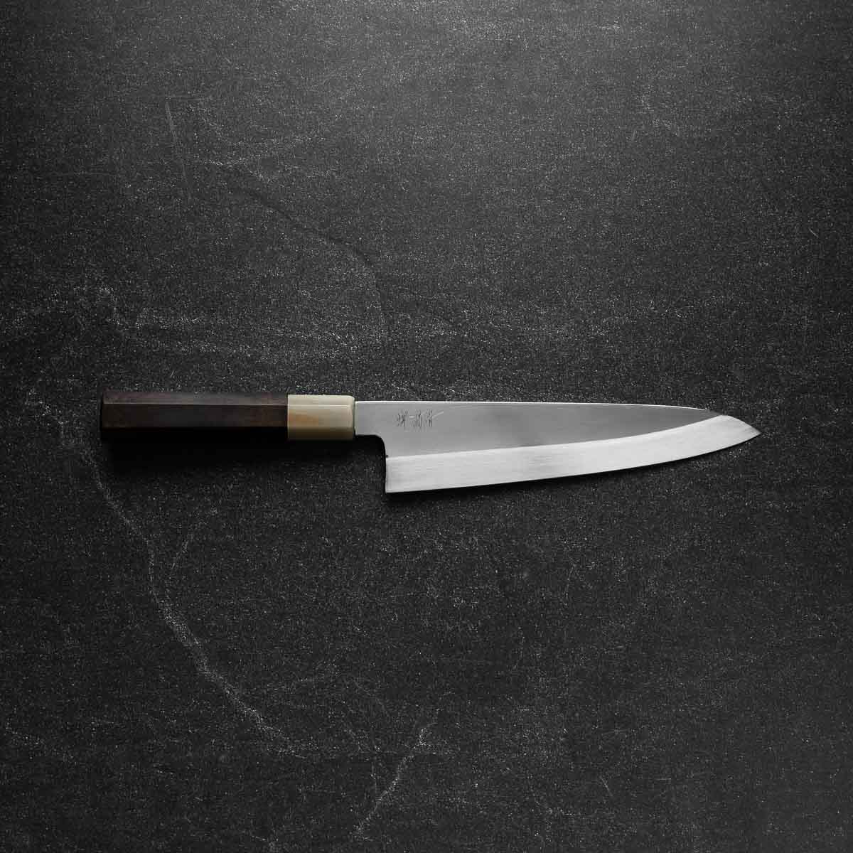 Nakagawa x Sakai Kikumori White 2 Mt Fuji Honyaki Petty 150mm