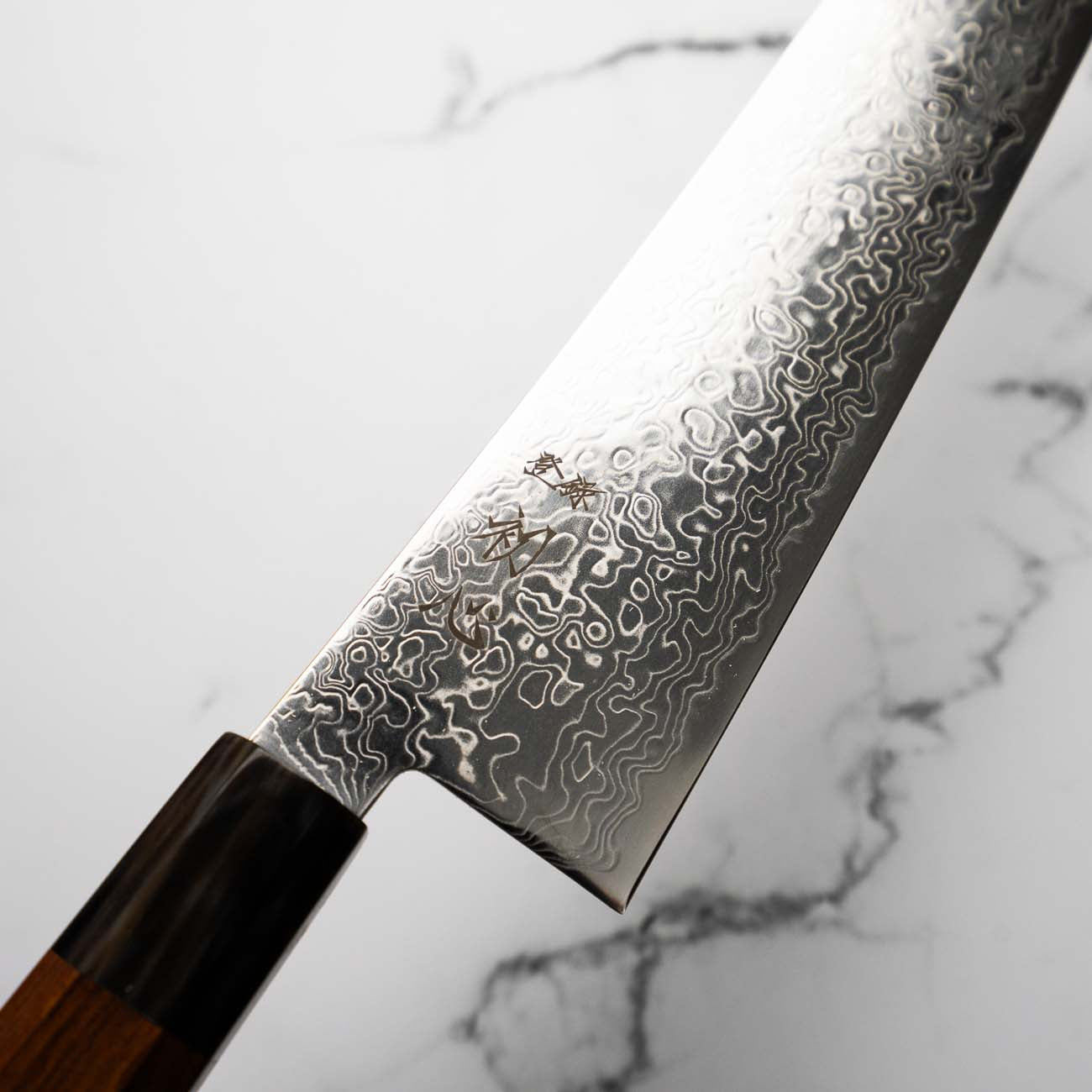 ★korokoro Hatsukokoro Saihyo SG2 Nickel Damast Gyuto 24 cm - hk-hk-saihyo