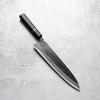 Seido "Kuro" x Tadafusa White 2 Kurouchi Gyuto 240mm - Ebony & Turquoise