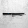 Seido "Kuro" x Tadafusa White 2 Kurouchi Gyuto 240mm - Ebony & Turquoise