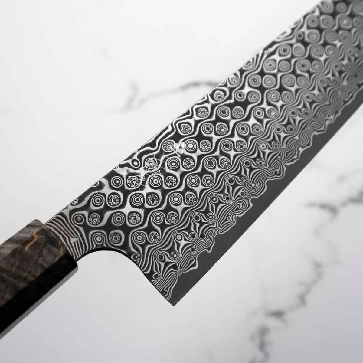 Nigara Hamono SG2 Raindrop Damascus Kiritsuke Gyuto 240mm