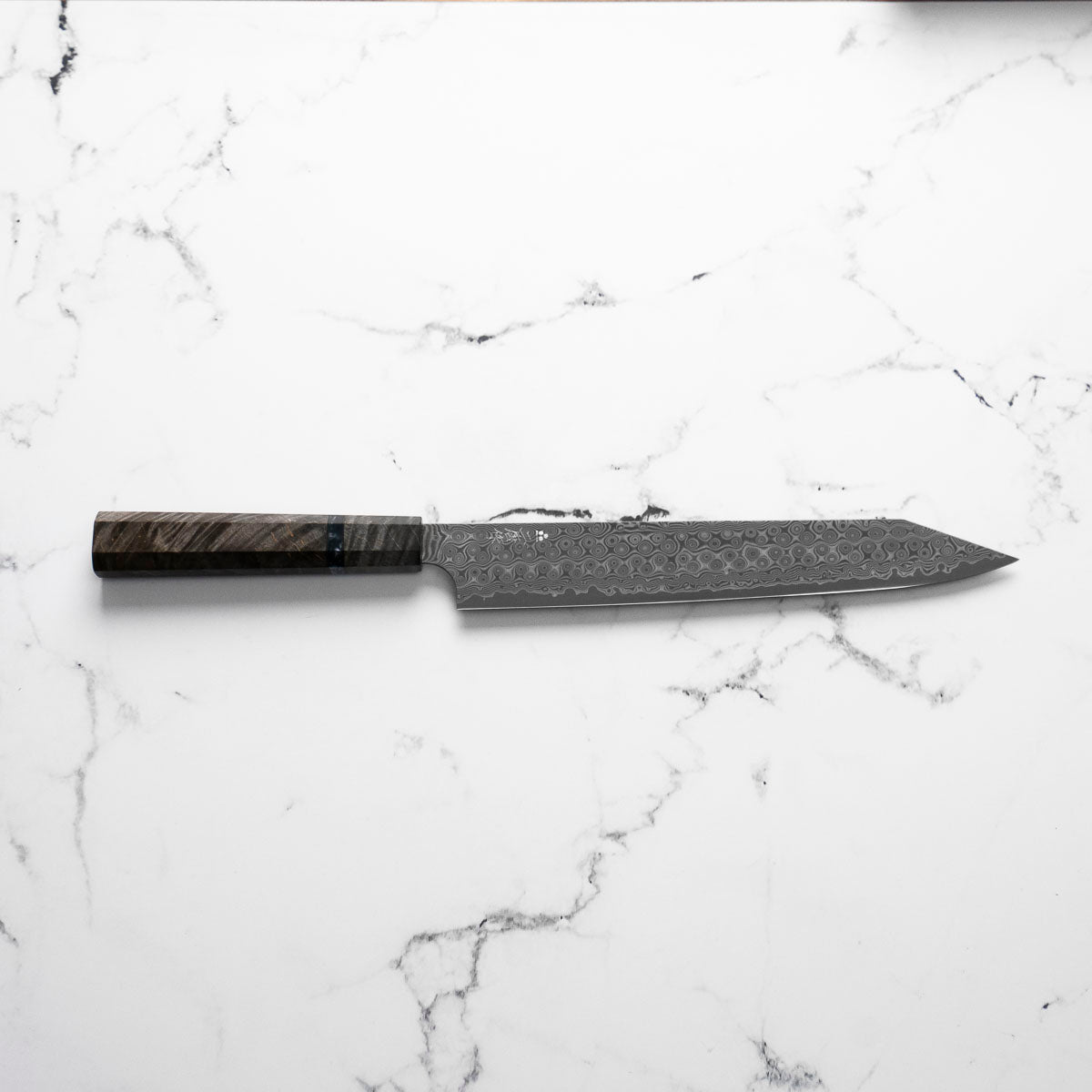 Nigara Hamono SG2 Raindrop Damascus Kiritsuke Sujihiki 255mm