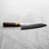 Hatsukokoro Ryuhyo Migaki SG2 Damascus Kiritsuke Gyuto 210mm - Siamese Rosewood