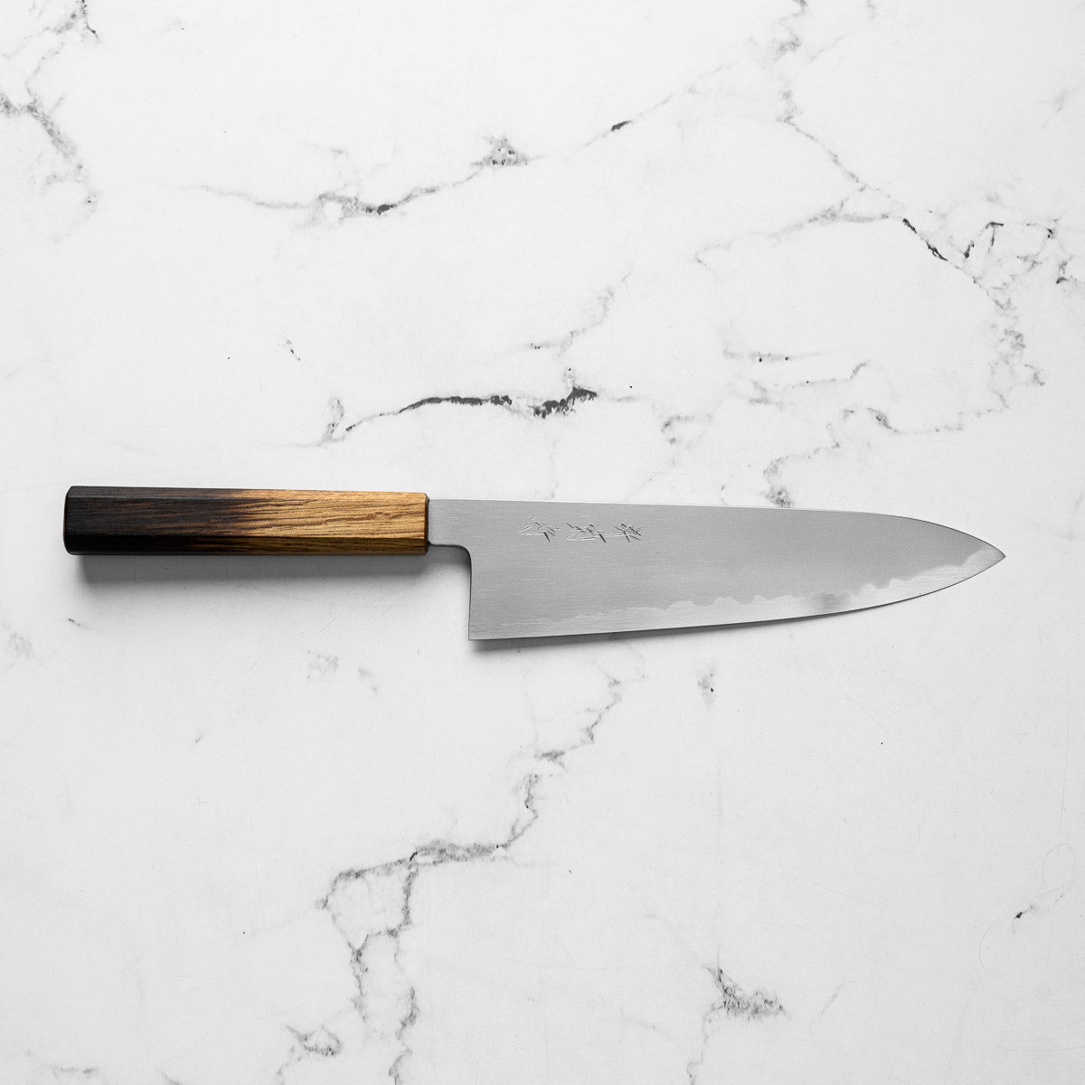 Y.Tanaka x Sakai Kikumori Blue 2 Gyuto 225mm - Burnt Oak