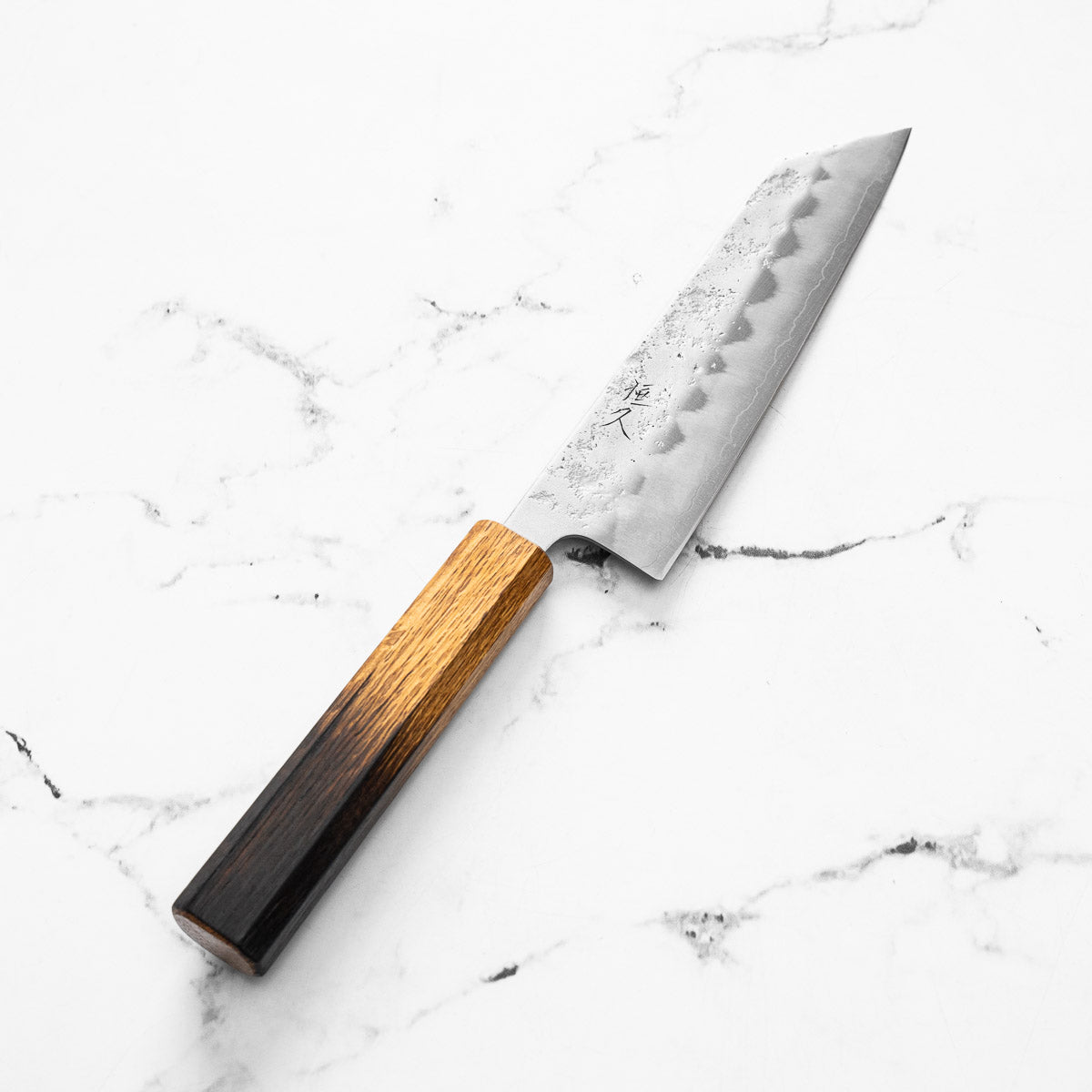 Tsunehisa Ginsan Nashiji Bunka 165mm - Burnt Oak