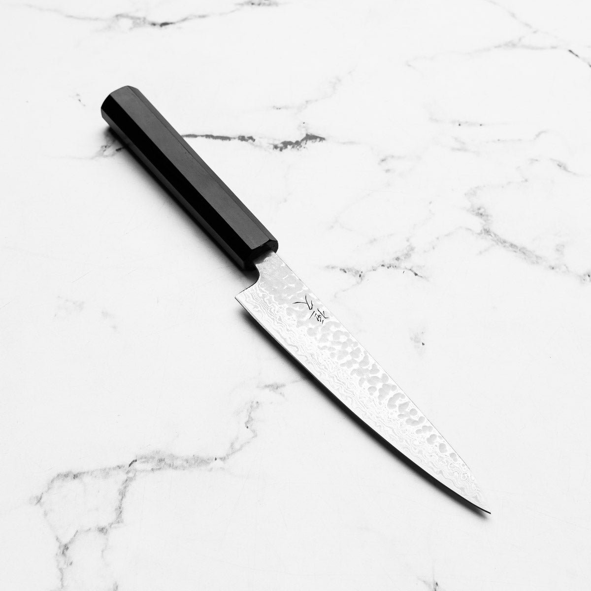 Tsunehisa Ginsan Geppaku Petty 135mm - Ebony