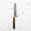 Yoshikane (Hatsukokoro) SKD Nashiji Stainless Clad Nakiri 165mm - Bubinga