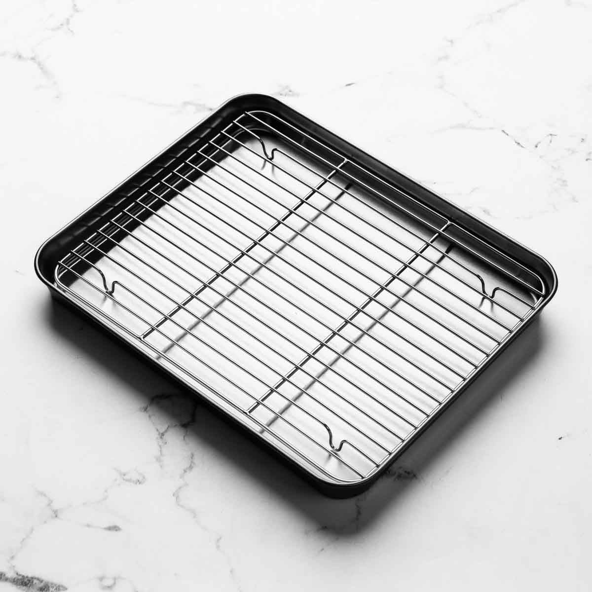 Preorder Only - 28cm Stainless Drip Tray w/Mesh Grill - ETA Mid Sept