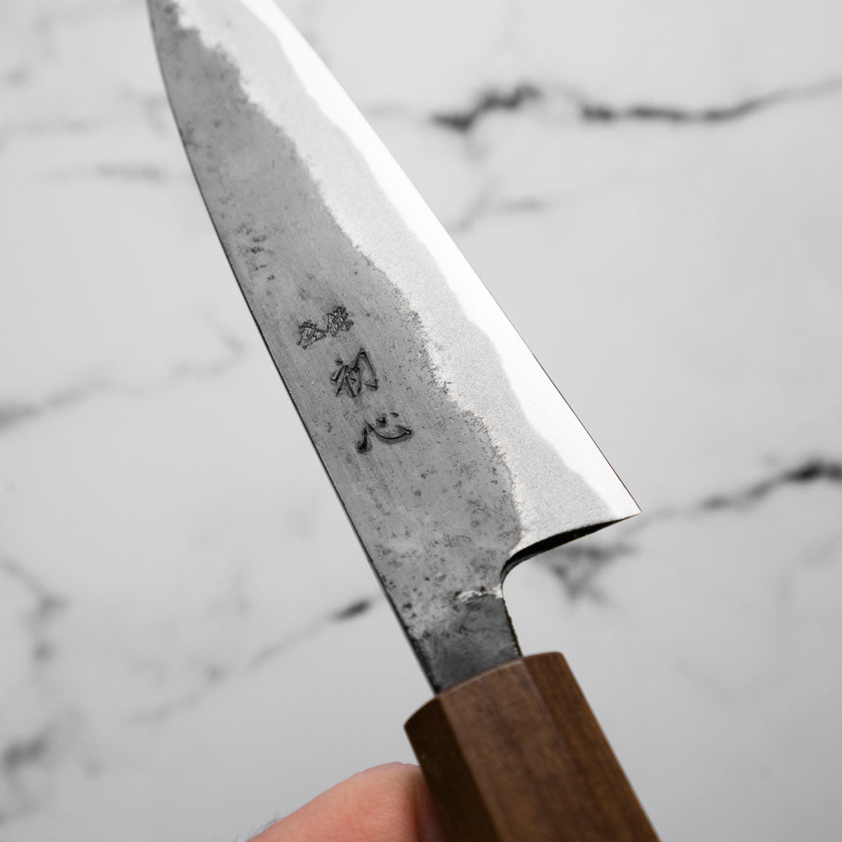 Hatsukokoro Sumi Blue 2 Kurouchi Petty 120mm