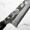 Hatsukokoro SLD Kurouchi Damascus Gyuto 210mm - Carbon Fibre