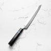 Sakai Kikumori "Choyo" Ginsan Kiritsuke Yanagiba 300mm - Ebony Turquoise